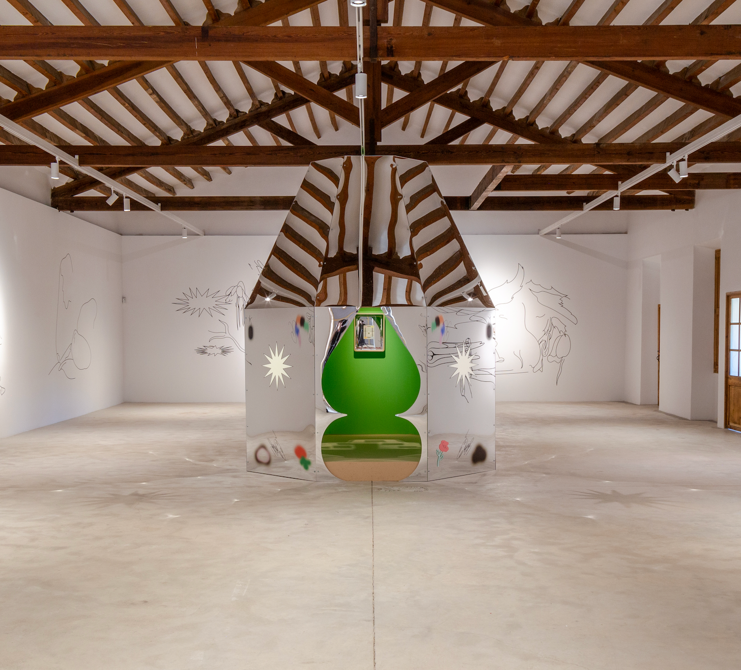 The shelter is loud in your head