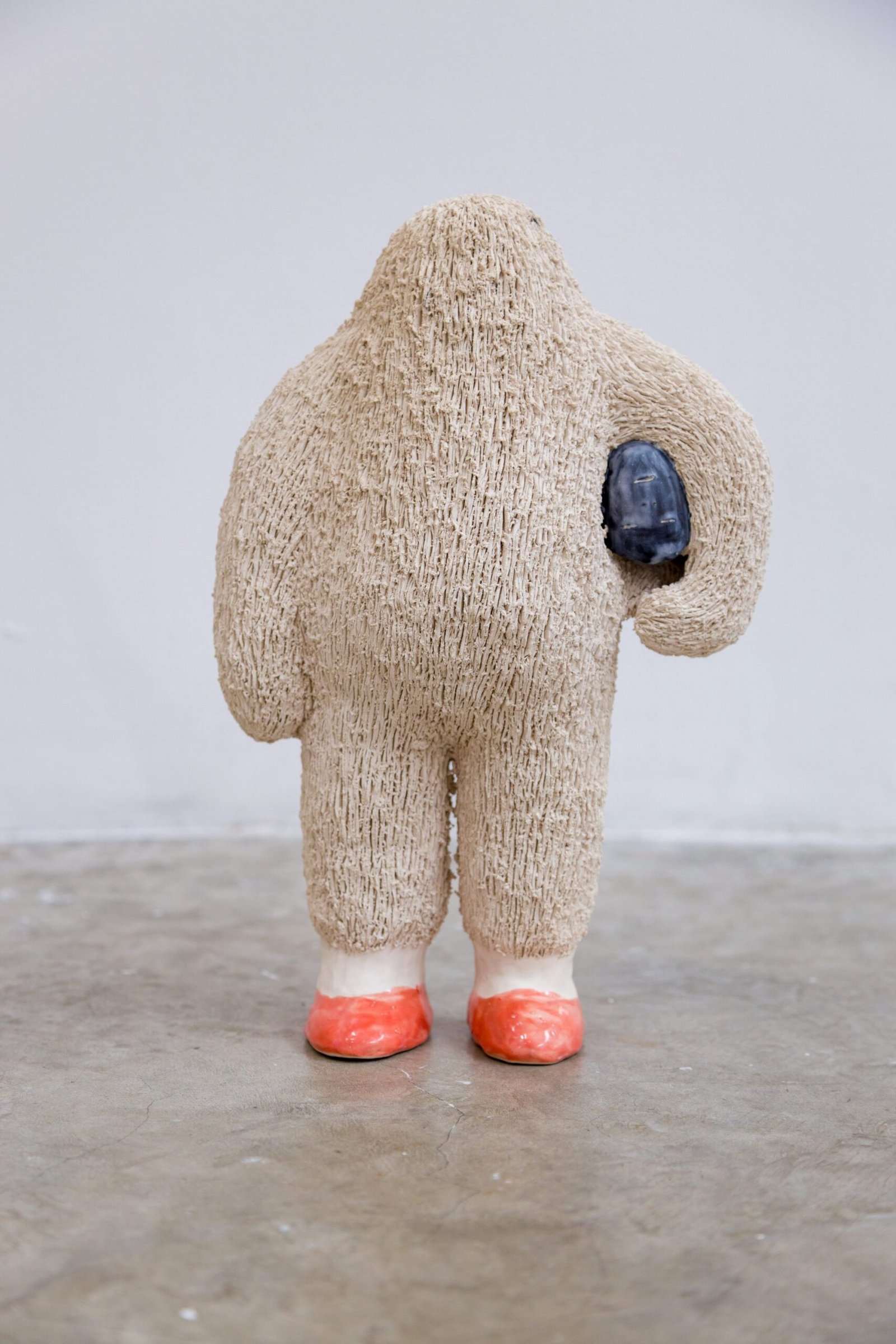 Standing Yeti with a head